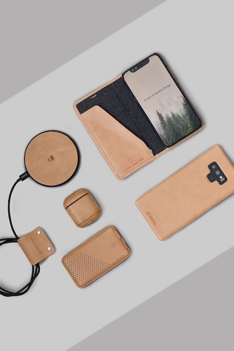 Phone cases made in genuine leather